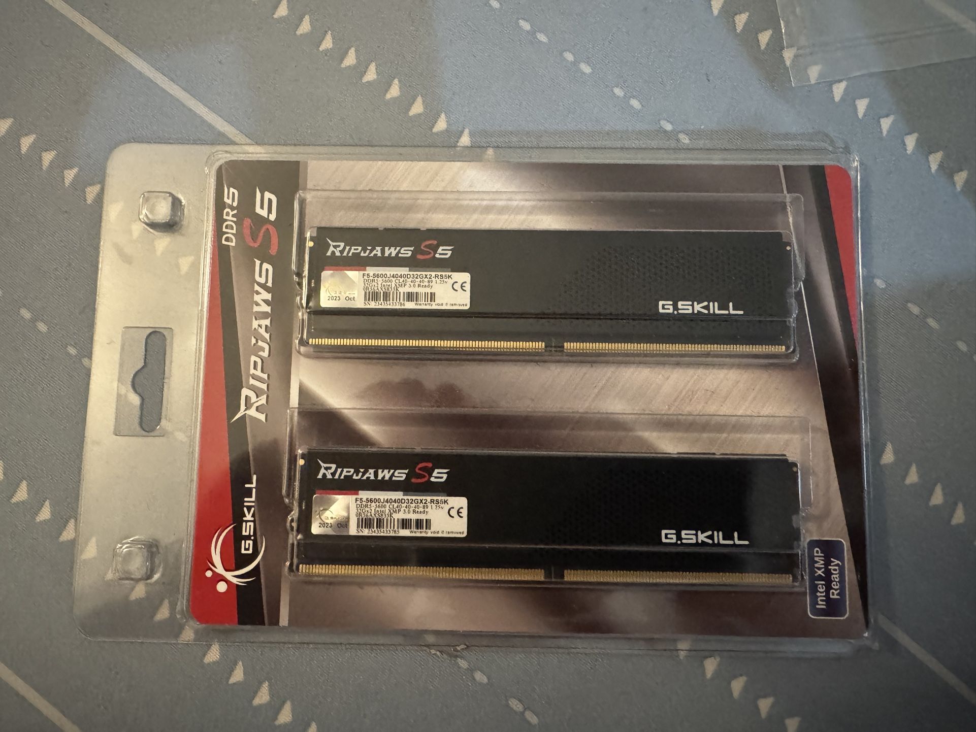 G.Skill Ripjaws DDR5 5600mhz 