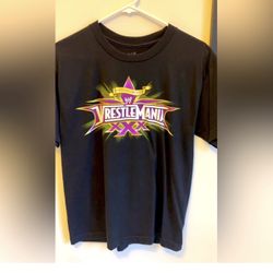 WWE Wrestlemania 30 “I Was There” T- Shirt Authentic - Adult Small