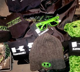 Kawasaki Collection- Shirts,  Hats, Box, Teddy
