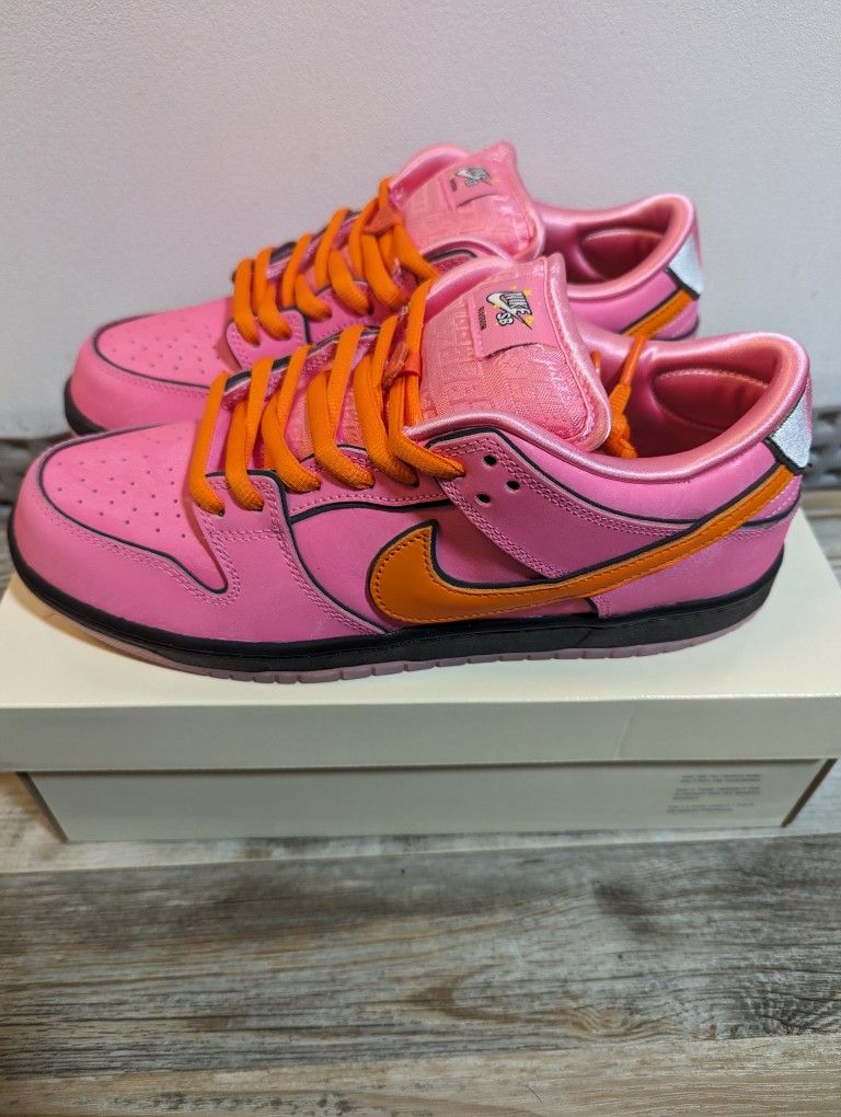 Nike SB Power Puff Girls Blossom SIZE 10