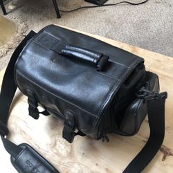 Leather Sony Camera Bag