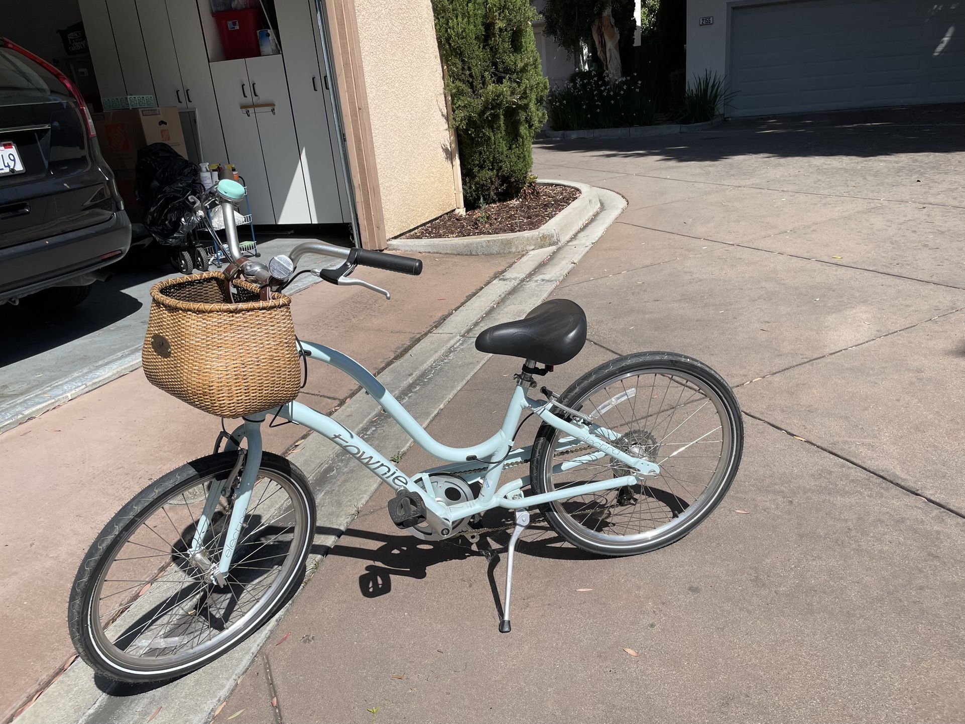 Townie Blue Bike 