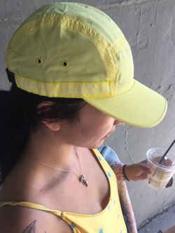Supreme yellow hat from new line