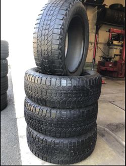 Used tires 205/55/16 snow ❄️ tires $130 mount and balance included
