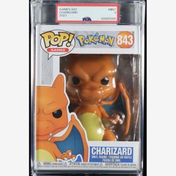 Charizard funko Pop Graded PSA 9 RARE