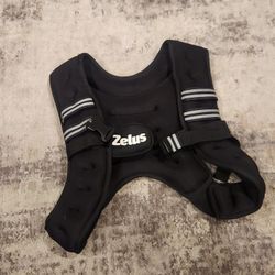 12 lb Weighted Workout Vest – Durable, Adjustable & Reflective