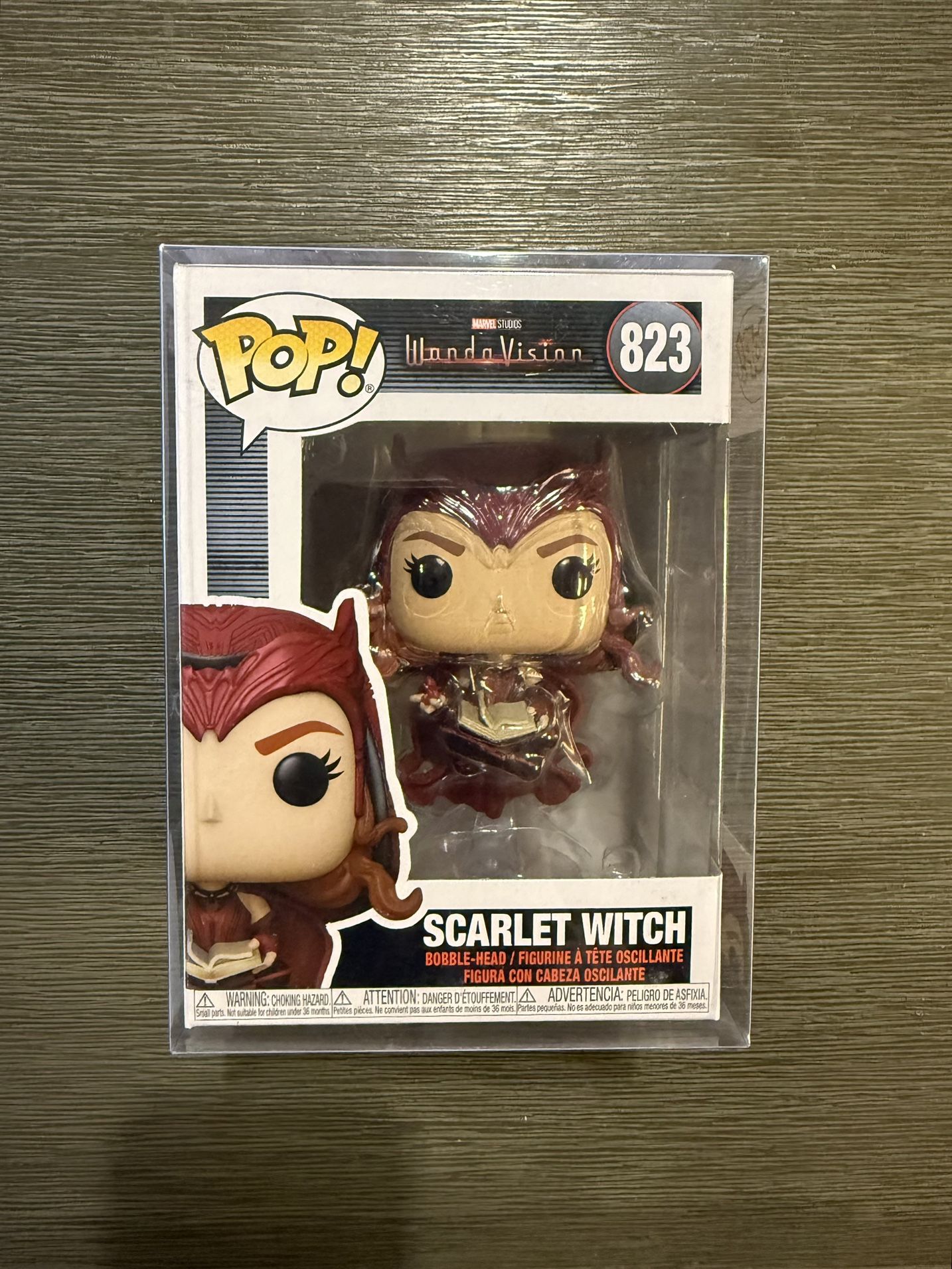 Funko Pop! Marvel WandaVision #823 - Scarlet Witch (Bobble-Head) - Brand New