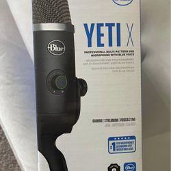 Microphone Blue Yeti X
