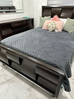 Dark Wood Bedroom Set