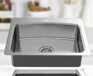 25x22 kitchen sink and drain