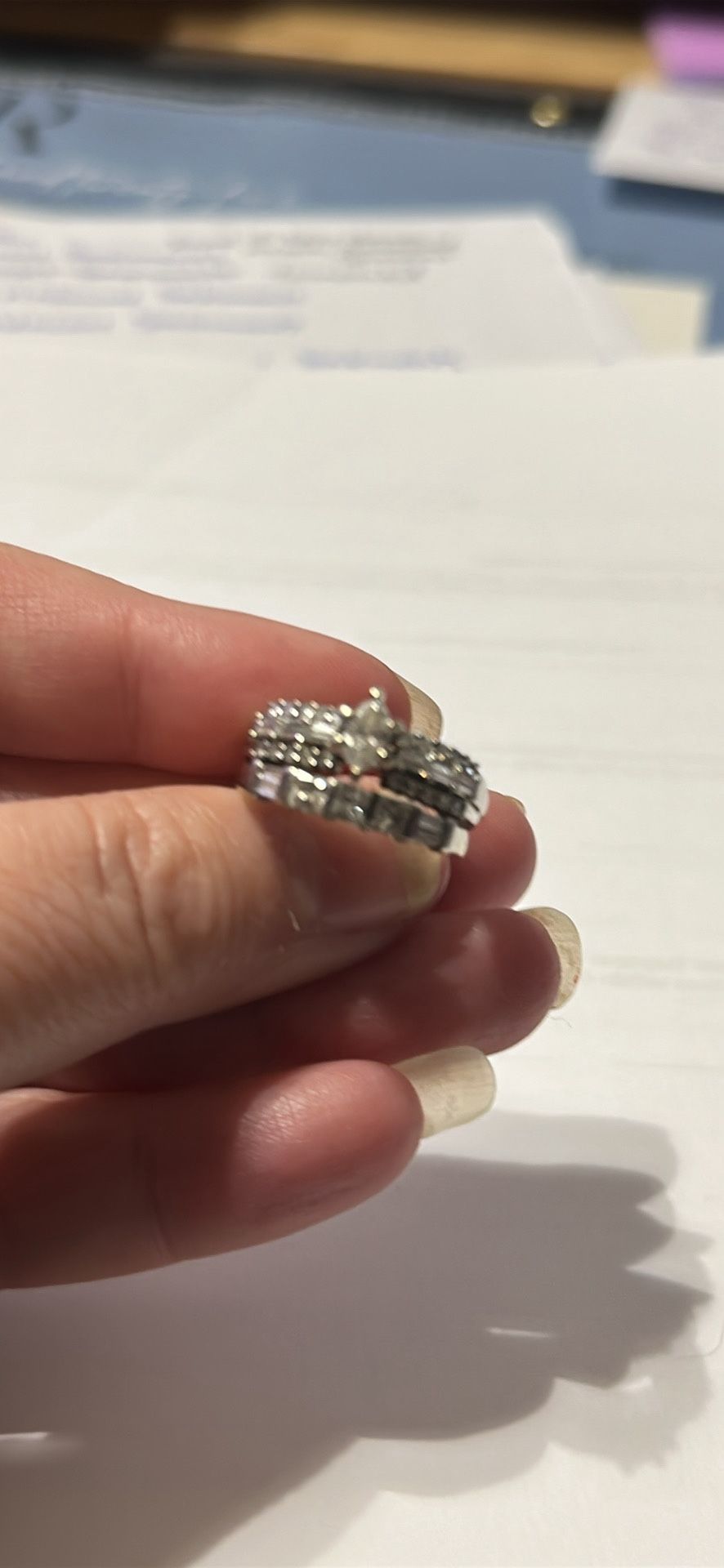 Diamond ring Wedding Set