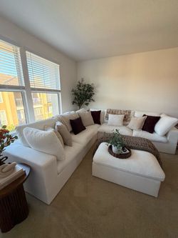 Cloud Couch with Ottoman