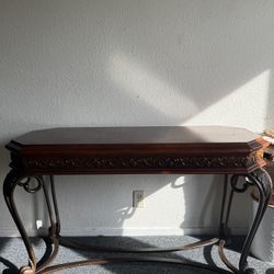 Brown Wood Table