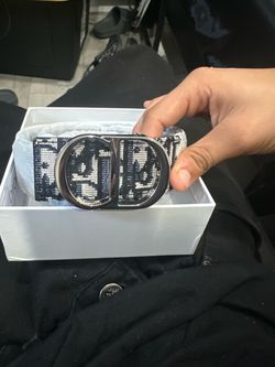 Dior Oblique Belt with CD Buckle