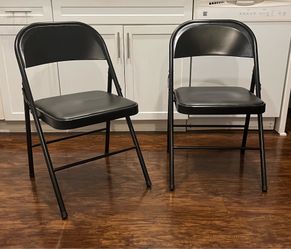 Two Foldable Chairs