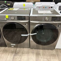 Samsung washer and dryer set with warranty