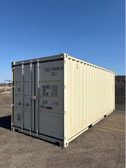 20 FOOT NEW 1-TRIP CONTAINER STD SHED,STORAGE,SHIPPING,CONEX