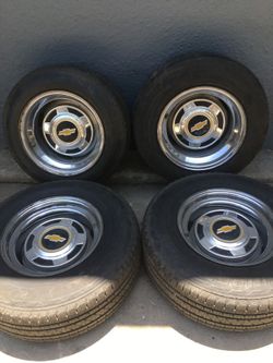 15" wheels 6x5.5 chevy gmc c10 apache suburban 3100
