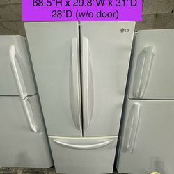 LG Refrigerator French Door With Ice Maker Inside (#263)