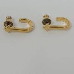 Gold Plated Arrow Earrings