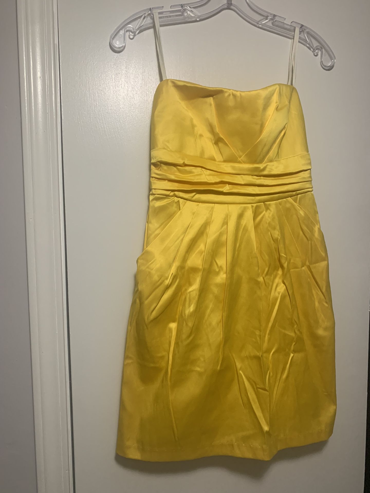 New Yellow Dress Size 11