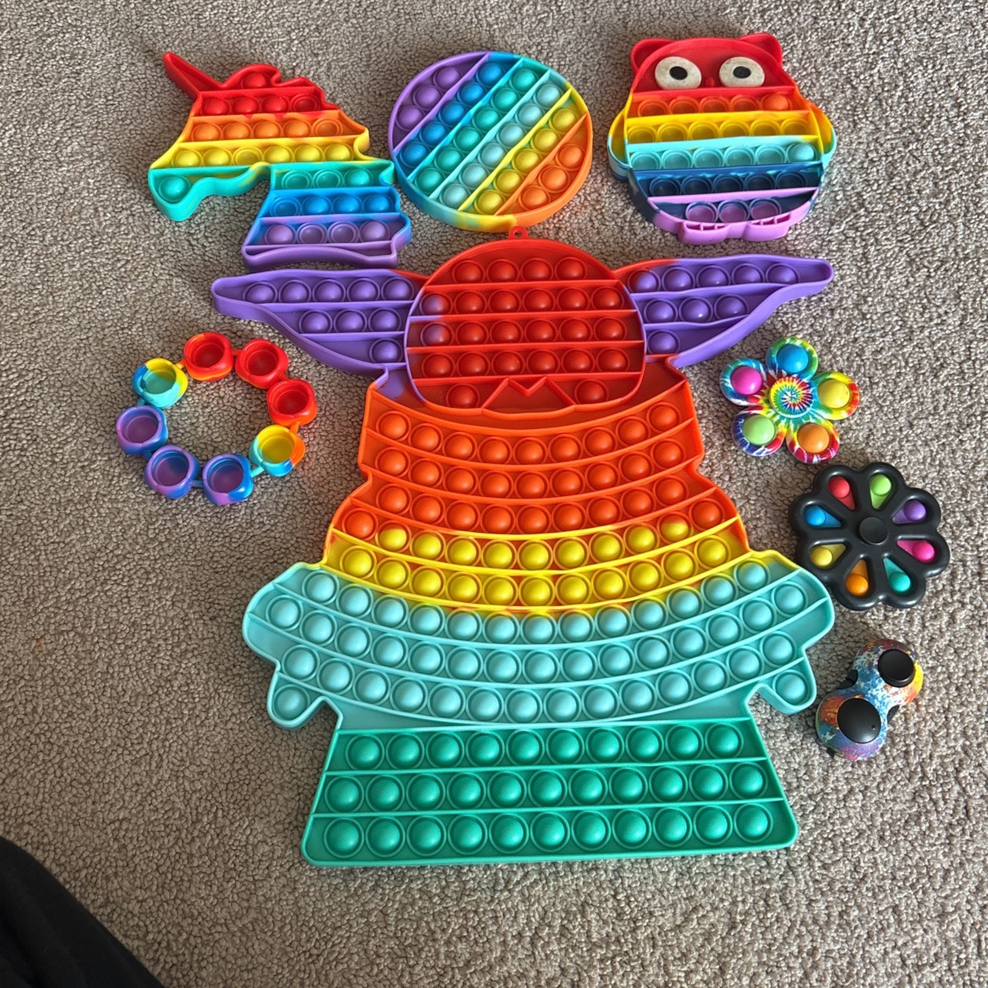 fidget rainbow bundle