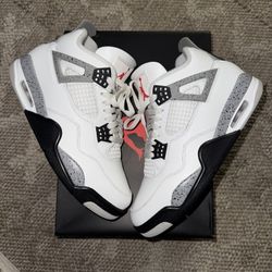 Like New Air Jordan 4 White Cement- Size 9.5 Men’s- 180.00