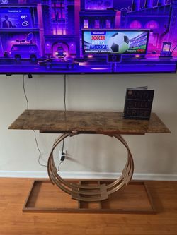 Elegant Marble Top Console