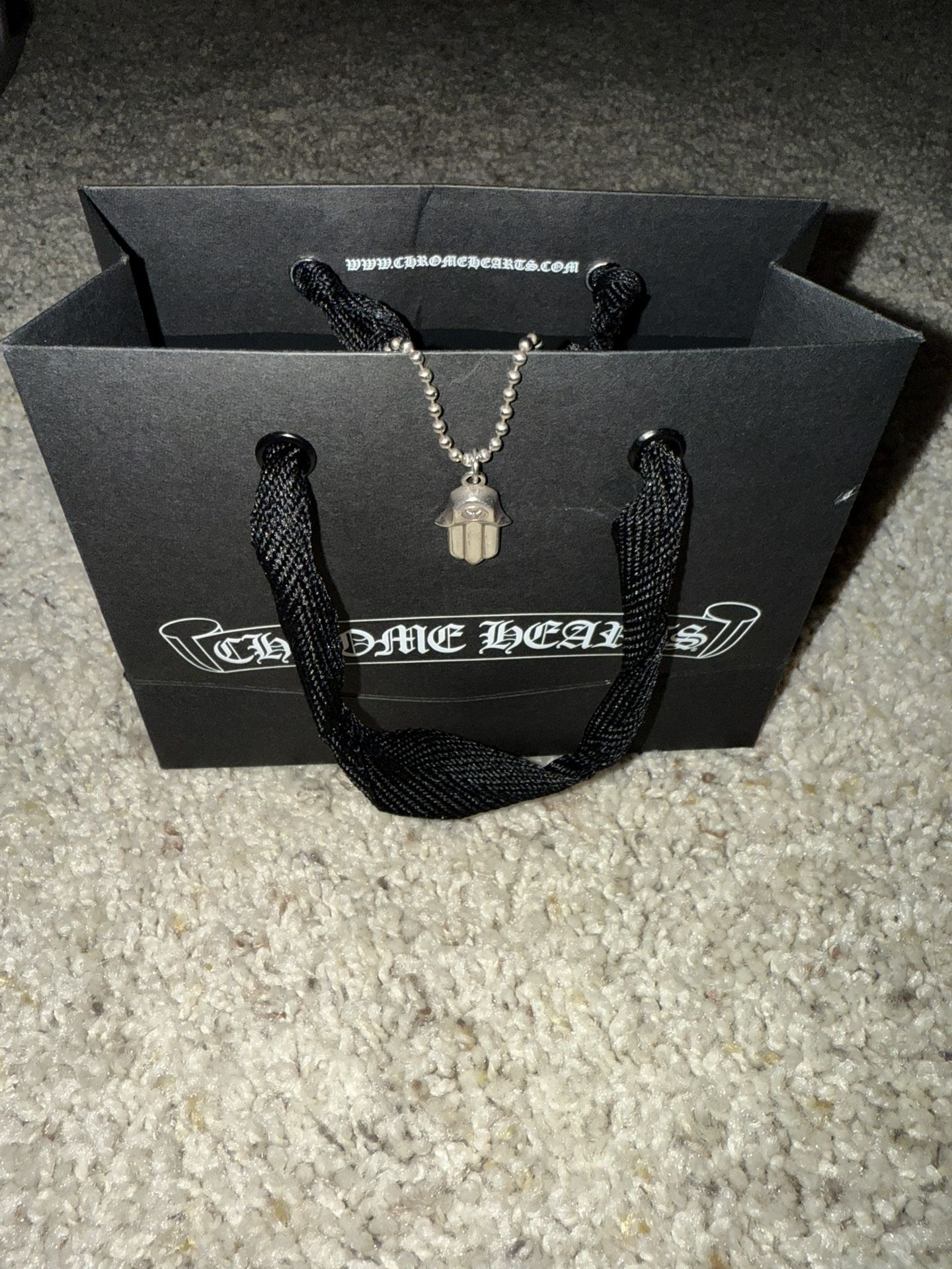 Chrome Hearts Hamsa pendant