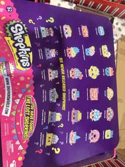 Shopkins Lost Edition 24 Exclusive Box