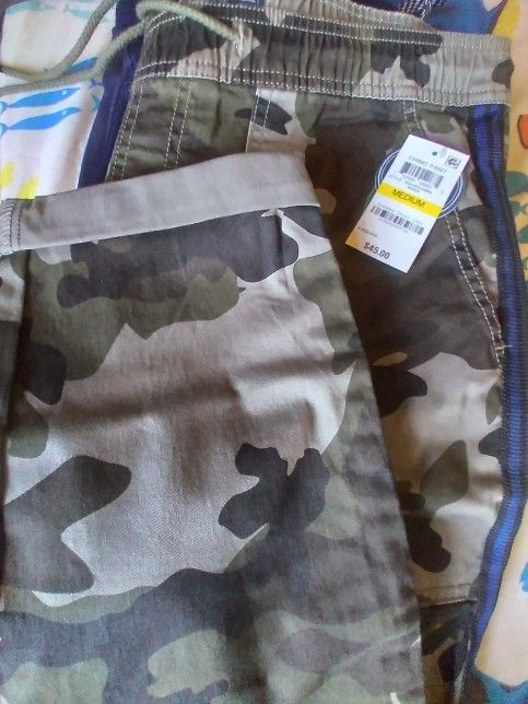 Cargo pants or Shorts price from $49.99-$65 Camo shirts from $29.99-49.99 accepting best offers, click on the items you want & send your offer