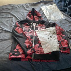 Asaali• Red Zip Up (BRAND NEW)