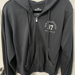 Hollister zip up hoodie