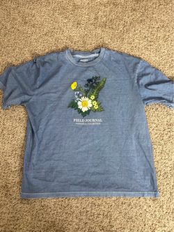 Old Navy Field Journal Floral Cropped Tee — Size L