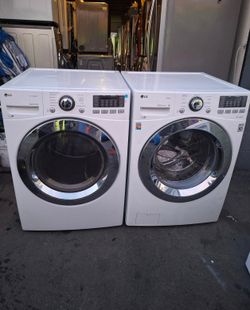 LG Front Load Washer and Dryer Set