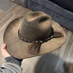 Custom-made vintage cowboy hat
