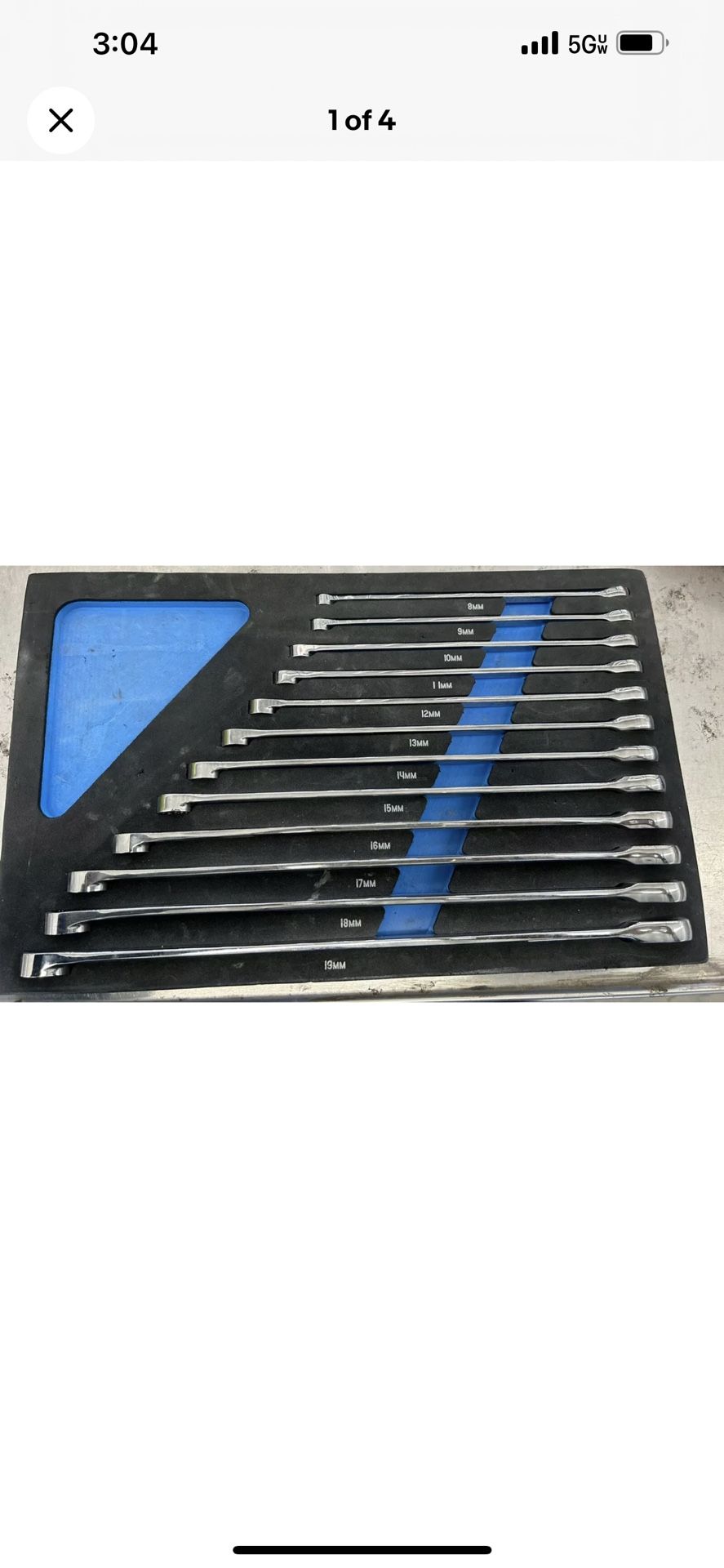 Expert MAC Tools 12-PC. Metric Extra Long Ratcheting Wrench Set 12Pt