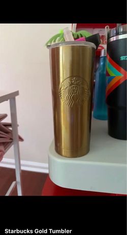 Starbucks Gold Stainless Steel Tumbler