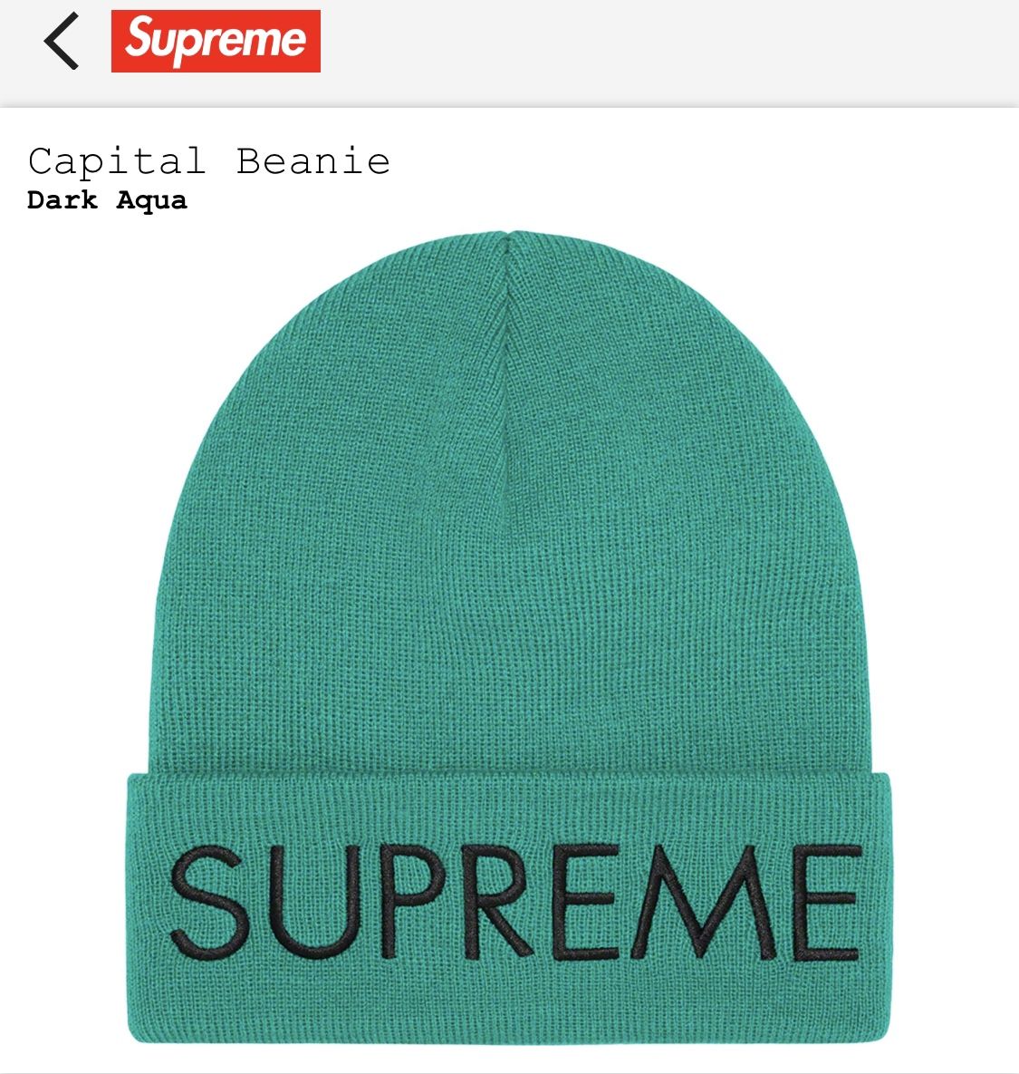 Supreme Beanie