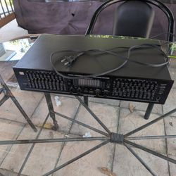 BSR EQ-3000 Stereo Equalizer And Spectrum Analyzer 