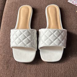 White Sandals 
