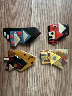 Broches - House Pins By Lucinda Fashion 