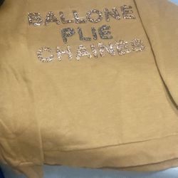 Girl Tan Blinged Sweatshirt