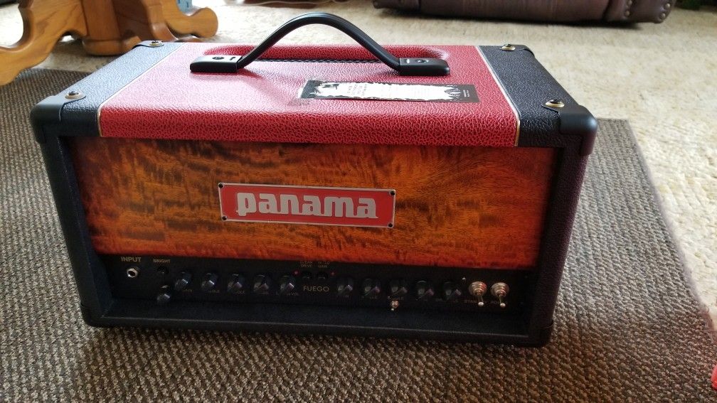Brand new panama Fuego hot rod 18 watt all tube guitar amp head with footswitch