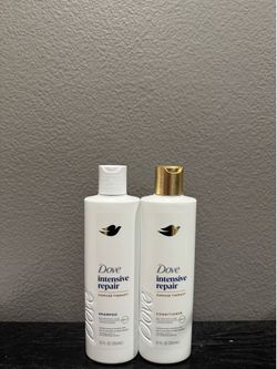 Dove shampoo and conditioner