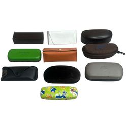 Sunglasses Glasses Designer Case Lot of 10 RayBan Maui Jim Tory Burch Kate Spade