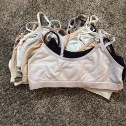 Girls Training Bras 10-12 Lrg and Xlrg