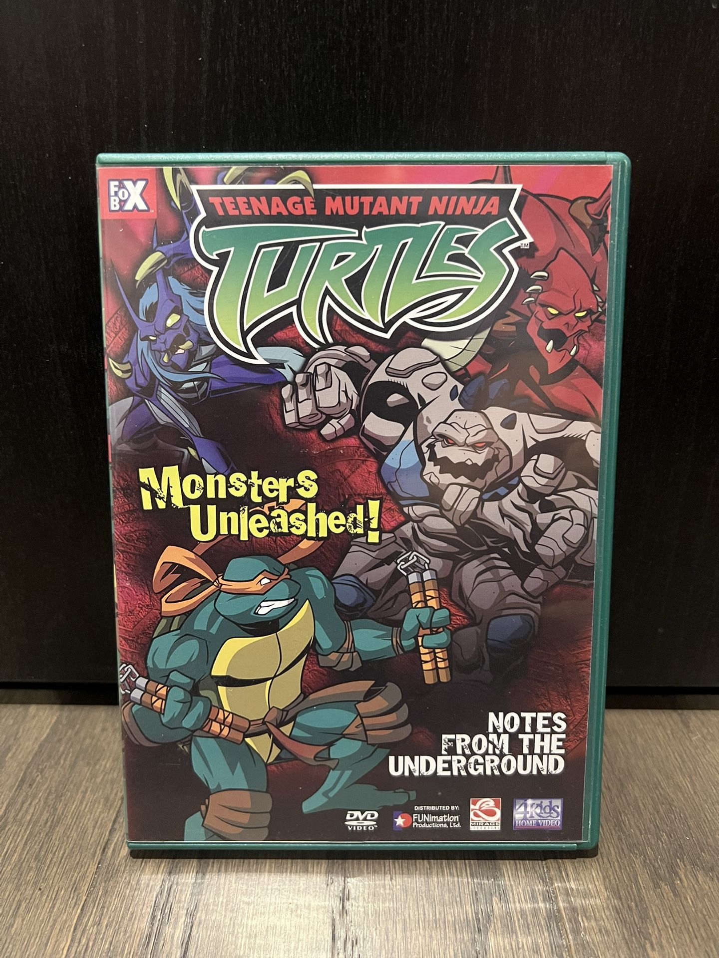 Teenage Mutant Ninja Turtles Notes from the Underground DVD