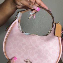 Pink Coach Bag