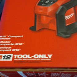 New Milwaukee M12 Inflator